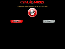 Tablet Screenshot of csaladi-szex.hu
